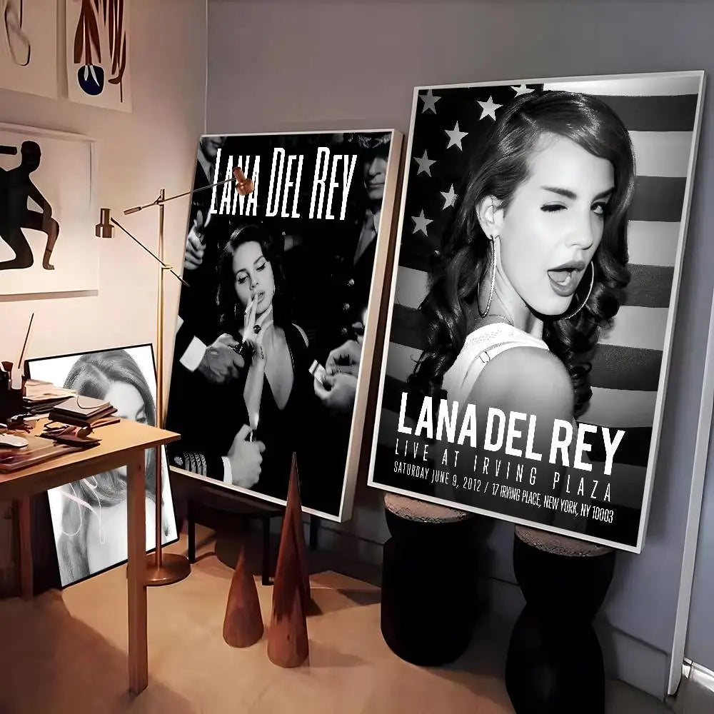 Singer L-Lana Del Rey Poster High Quality